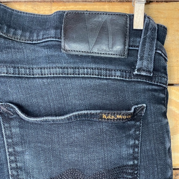 Nudie Jeans Co black jeans size 30 - Picture 2 of 9